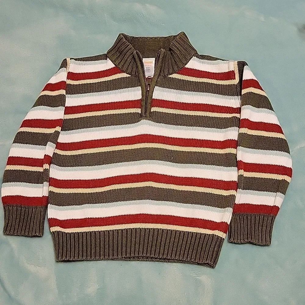 Gymboree striped sweater size XS(3/4) child  100% cotton CLEARANCE